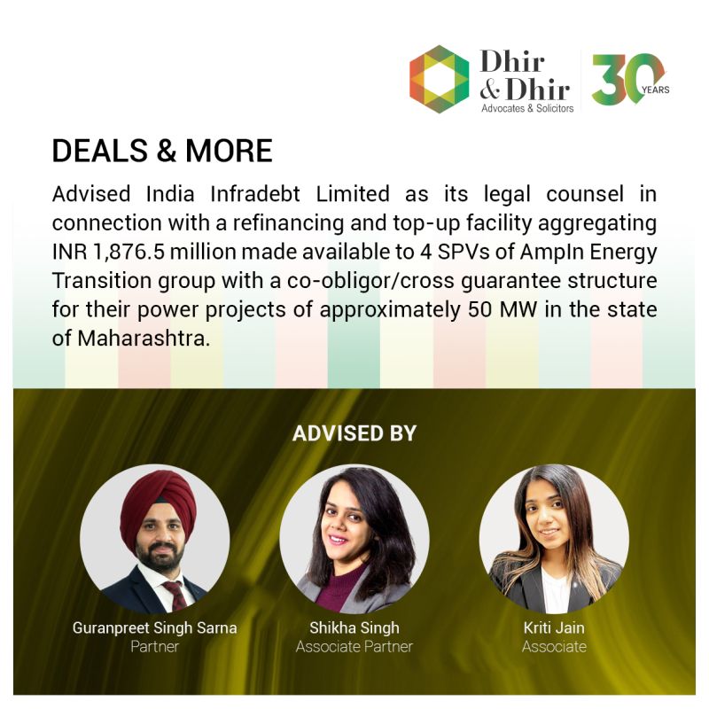 ₹188 Cr Top – U p for AmpIn Energy SPVs