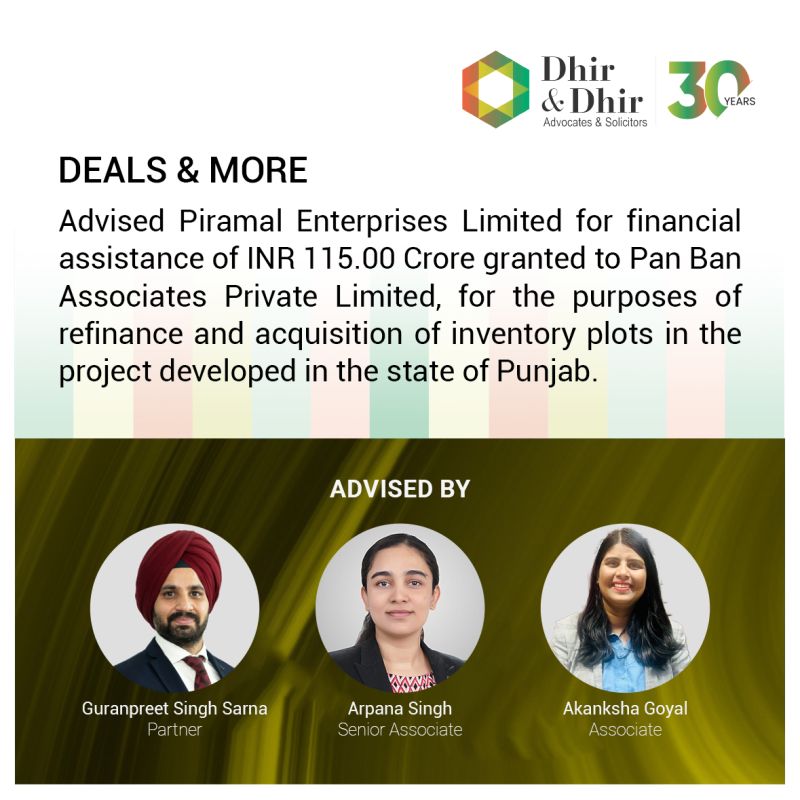 ₹115 Cr Funding for Pan Ban Associates